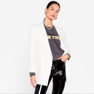 Nasty Gal Act Professional Oversized Blazer